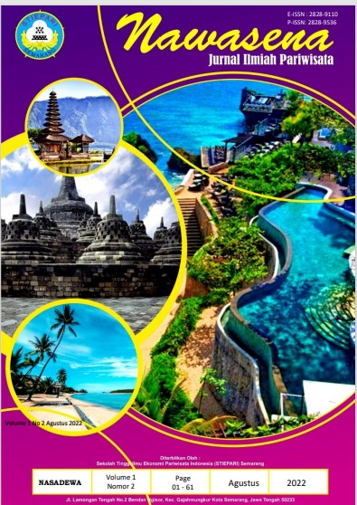 					View Vol. 1 No. 2 (2022): Agustus : Nawasena: Jurnal Ilmiah Pariwisata
				